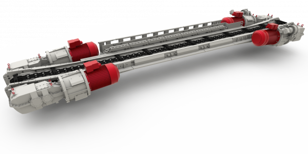 Конвейер шахтный забойный