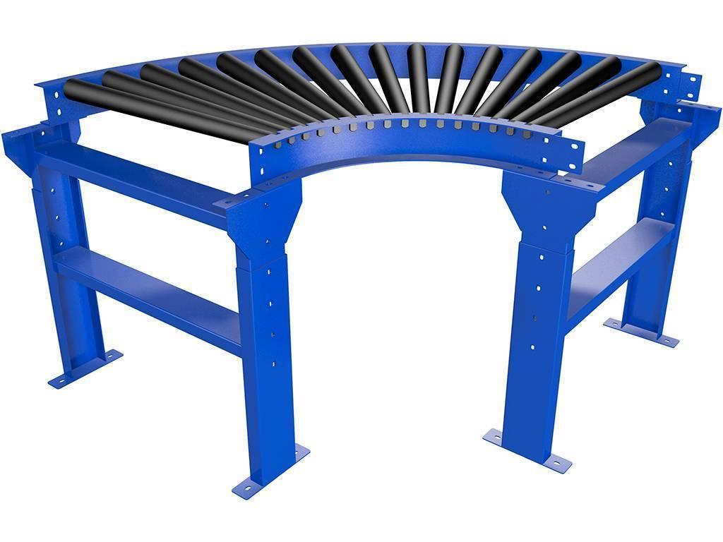 Рольганг с радиусной секцией